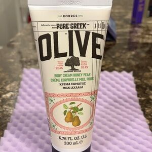 Korres Pure Greek Olive Body Cream - Honey Pear